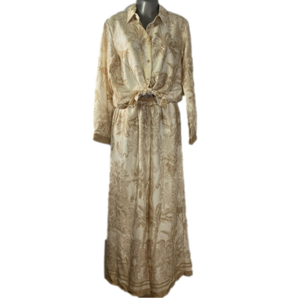 Made in Italy Pants - Made In Italy 2-piece Set Top & Pant Set Boutique Piece SKU0660